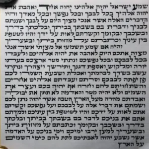 מזוזה גודל 12 ס״מ ספרדי סופר ירא שמים טובל במקווה כתב יפה ומסודר