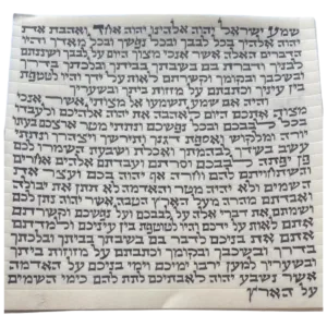 מזוזה גודל 12 ס״מ כתב אשכנזי