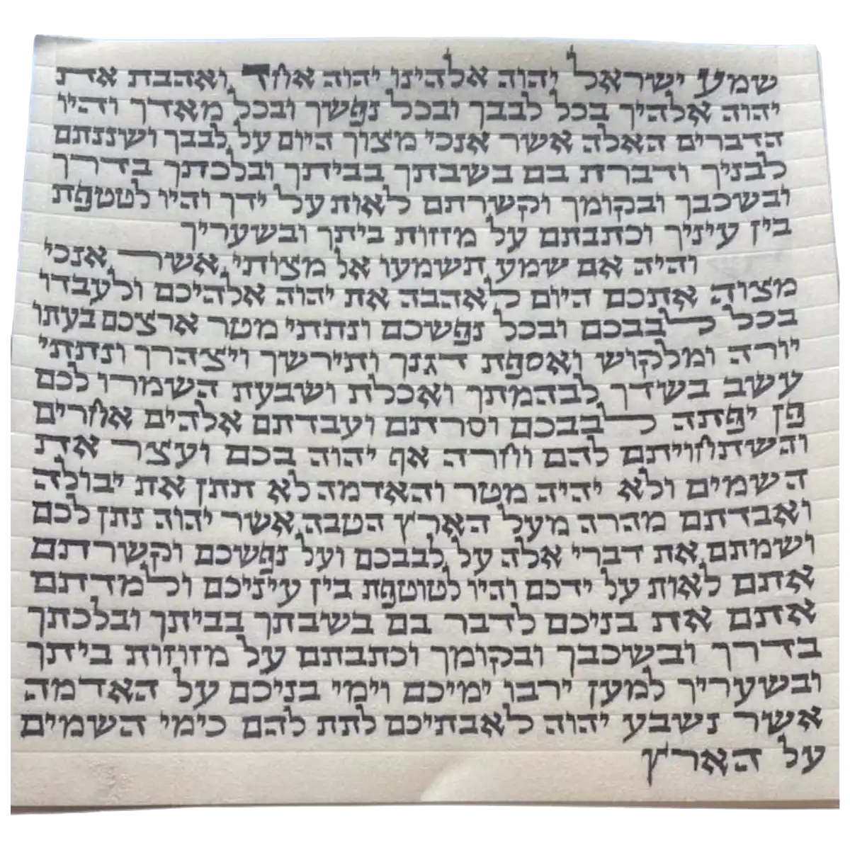 מזוזה גודל 12 ס״מ כתב אשכנזי מזוזה גודל 12 ס״מ כתב אשכנזי
